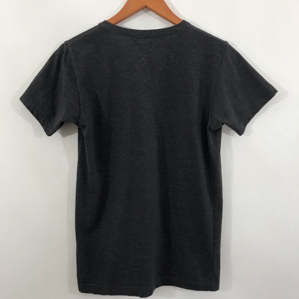 ROYAL KNIGHTS Gray Cotton and Faux Leather T-Shirt - Picture 4 of 6
